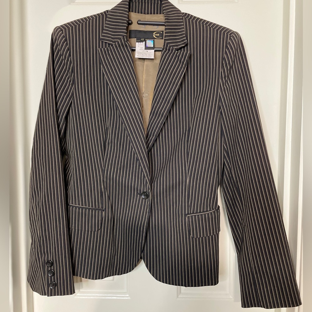 Roberto Cavalli- Just Cavalli
Striped Blazer - sz42 (6 US)
